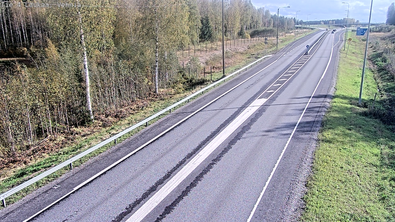 Kelikamerat Kuva Tie 4  Laukaa, Vehniä, Laukaa, Keski-Suomi