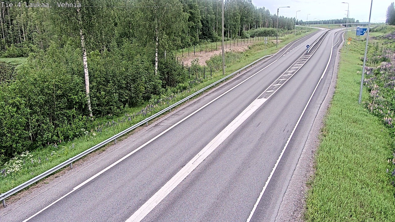 Kelikamerat Kuva Tie 4  Laukaa, Vehniä, Laukaa, Keski-Suomi
