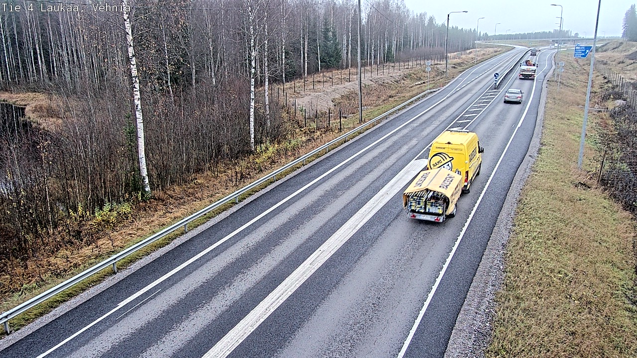 Kelikamerat Kuva Tie 4  Laukaa, Vehniä, Laukaa, Keski-Suomi