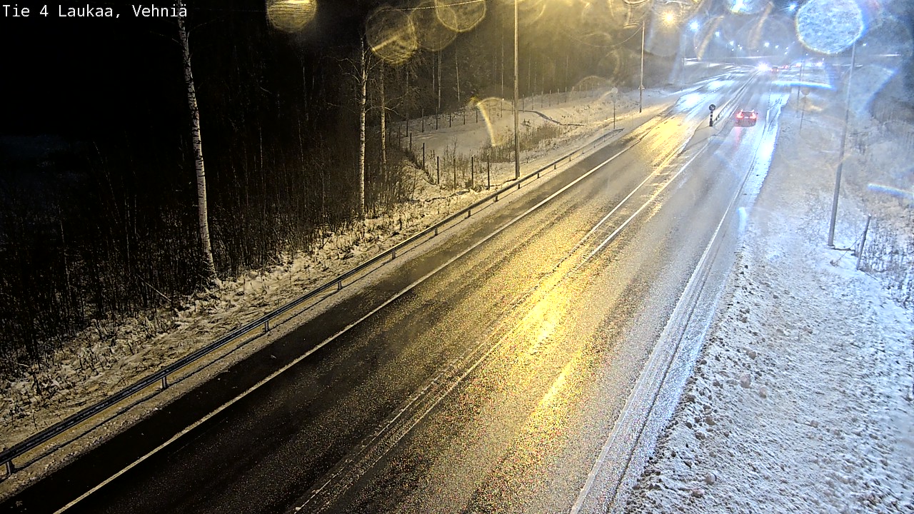 Weather Camera Image Väg 4  Laukaa, Vehniä, Laukaa, Keski-Suomi