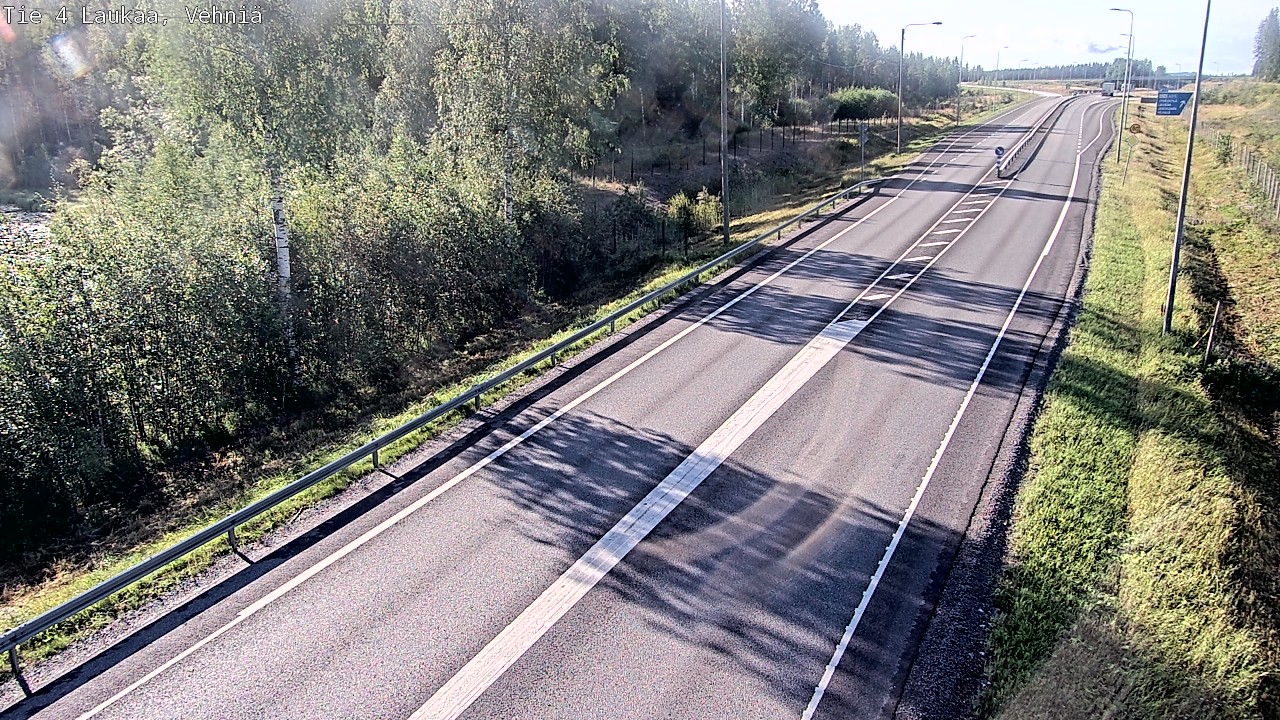 Kelikamerat Kuva Tie 4  Laukaa, Vehniä, Laukaa, Keski-Suomi