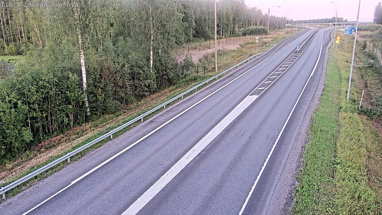 Kelikamerat Kuva Tie 4  Laukaa, Vehniä, Laukaa, Keski-Suomi