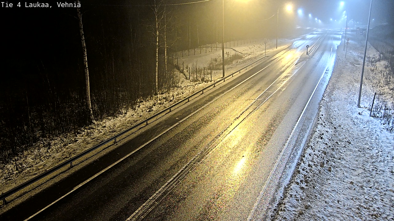 Weather Camera Image Väg 4  Laukaa, Vehniä, Laukaa, Keski-Suomi