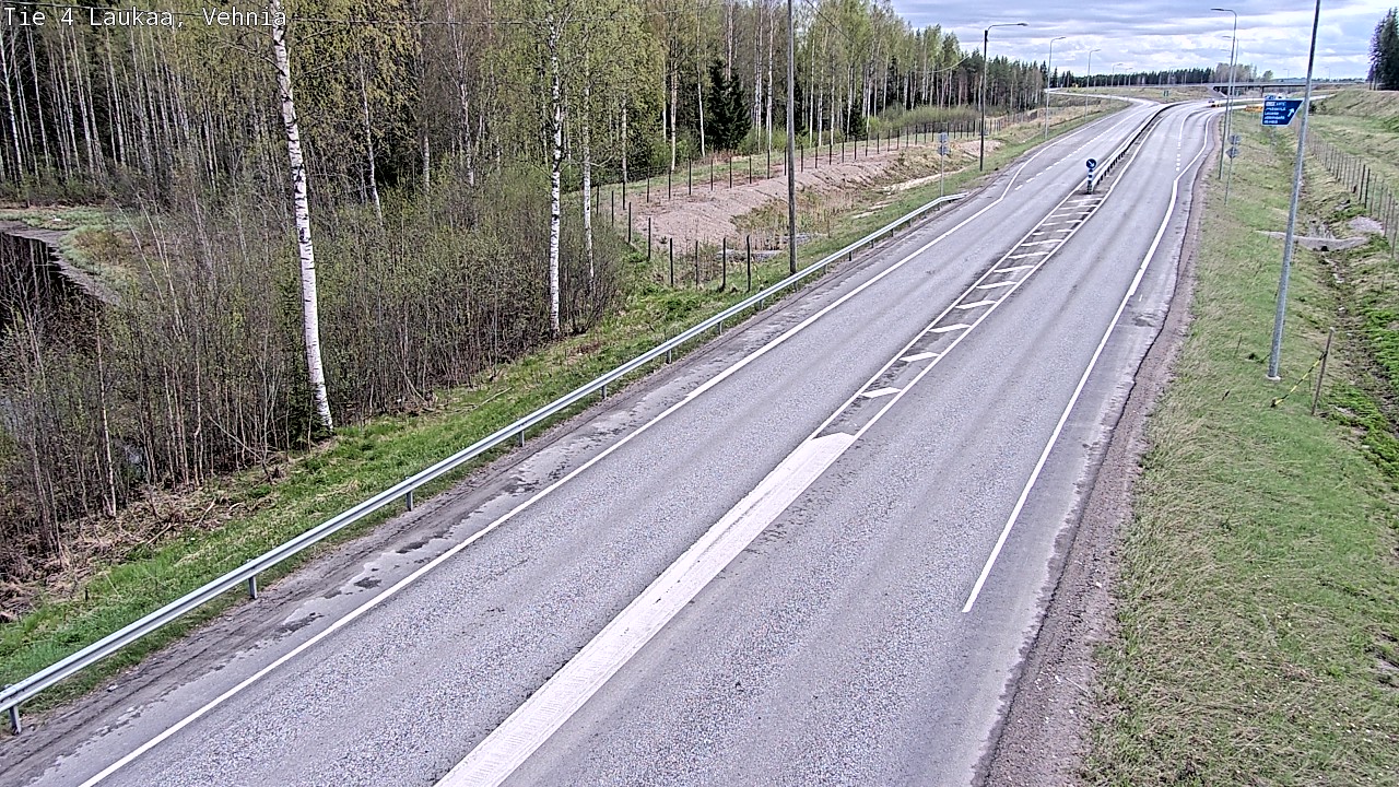 Weather Camera Image Road 4  Laukaa, Vehniä, Laukaa, Keski-Suomi