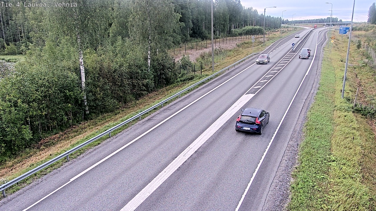 Weather Camera Image Road 4  Laukaa, Vehniä, Laukaa, Keski-Suomi