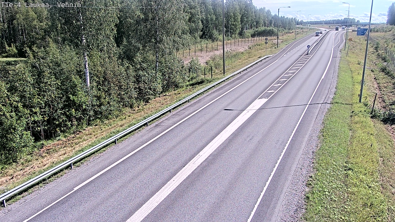 Kelikamerat Kuva Tie 4  Laukaa, Vehniä, Laukaa, Keski-Suomi