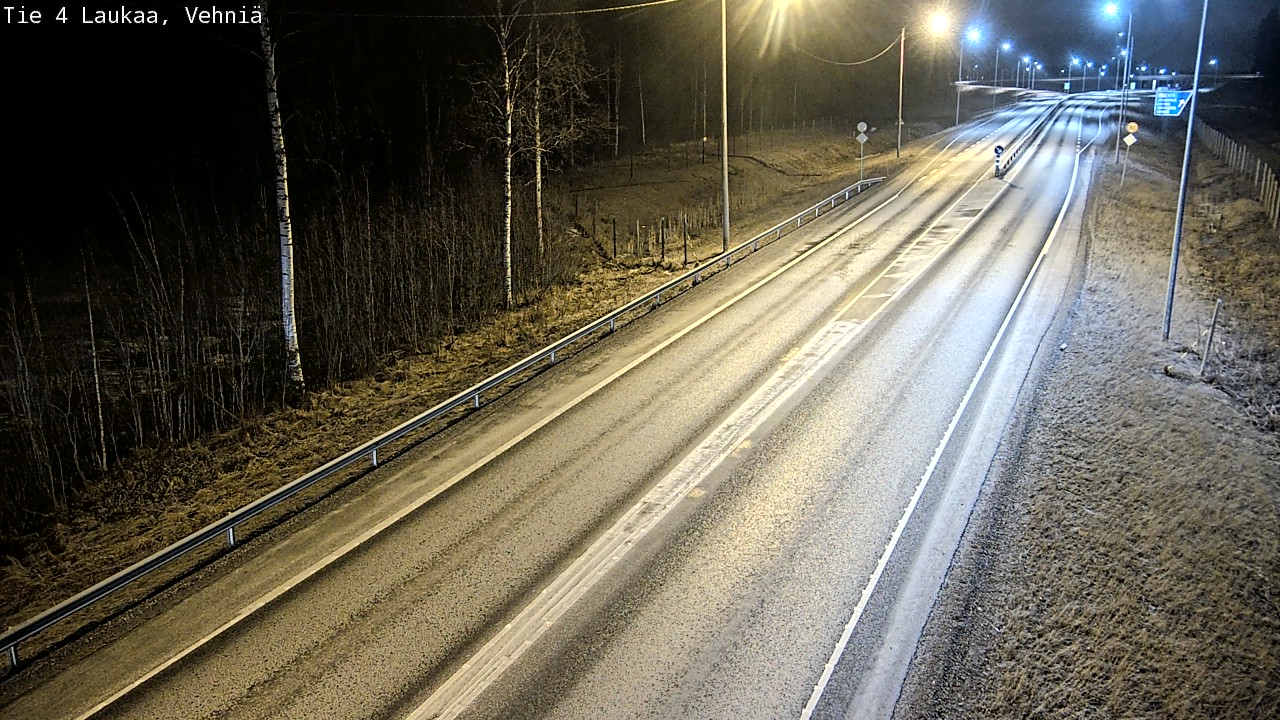 Weather Camera Image Väg 4  Laukaa, Vehniä, Laukaa, Keski-Suomi
