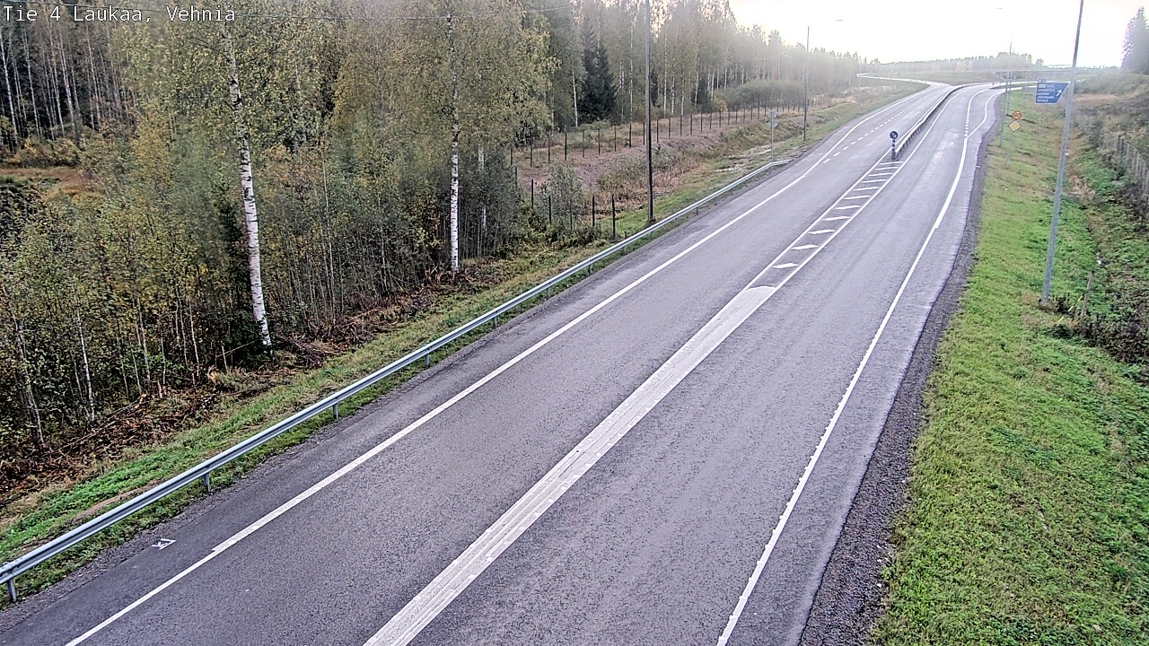 Kelikamerat Kuva Tie 4  Laukaa, Vehniä, Laukaa, Keski-Suomi