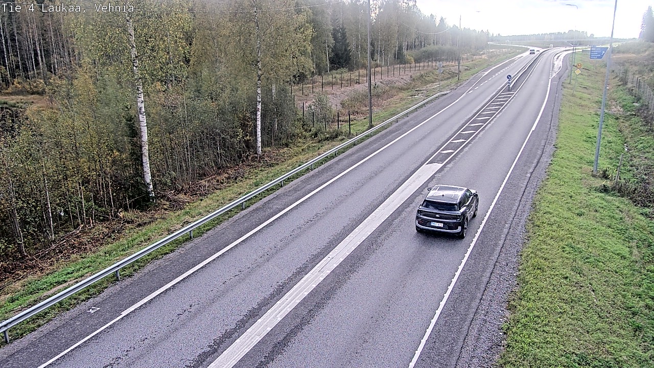 Kelikamerat Kuva Tie 4  Laukaa, Vehniä, Laukaa, Keski-Suomi