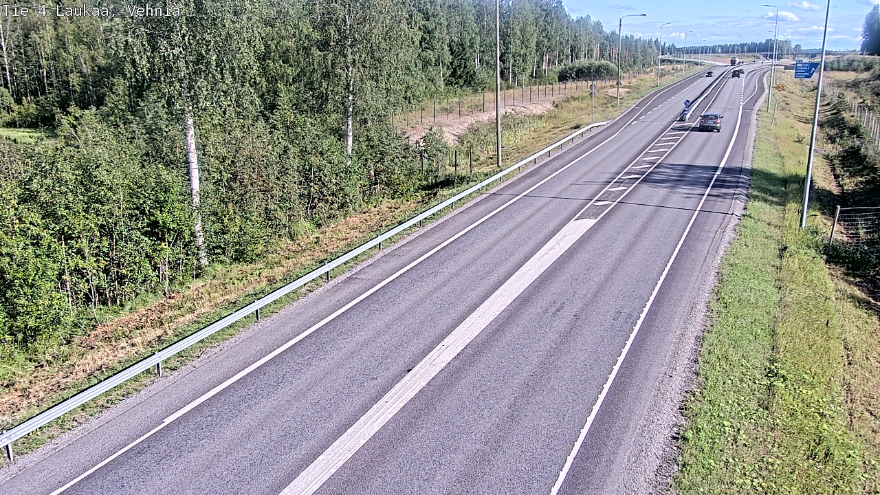 Kelikamerat Kuva Tie 4  Laukaa, Vehniä, Laukaa, Keski-Suomi