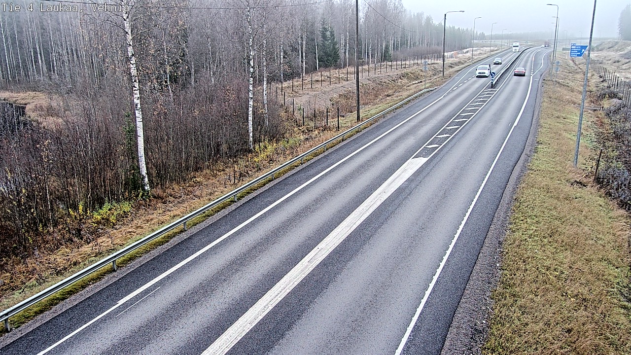 Kelikamerat Kuva Tie 4  Laukaa, Vehniä, Laukaa, Keski-Suomi
