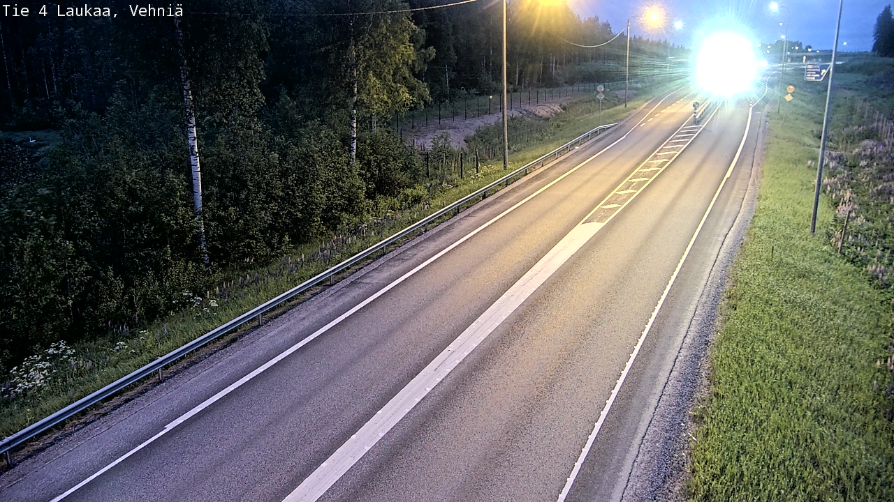 Kelikamerat Kuva Tie 4  Laukaa, Vehniä, Laukaa, Keski-Suomi
