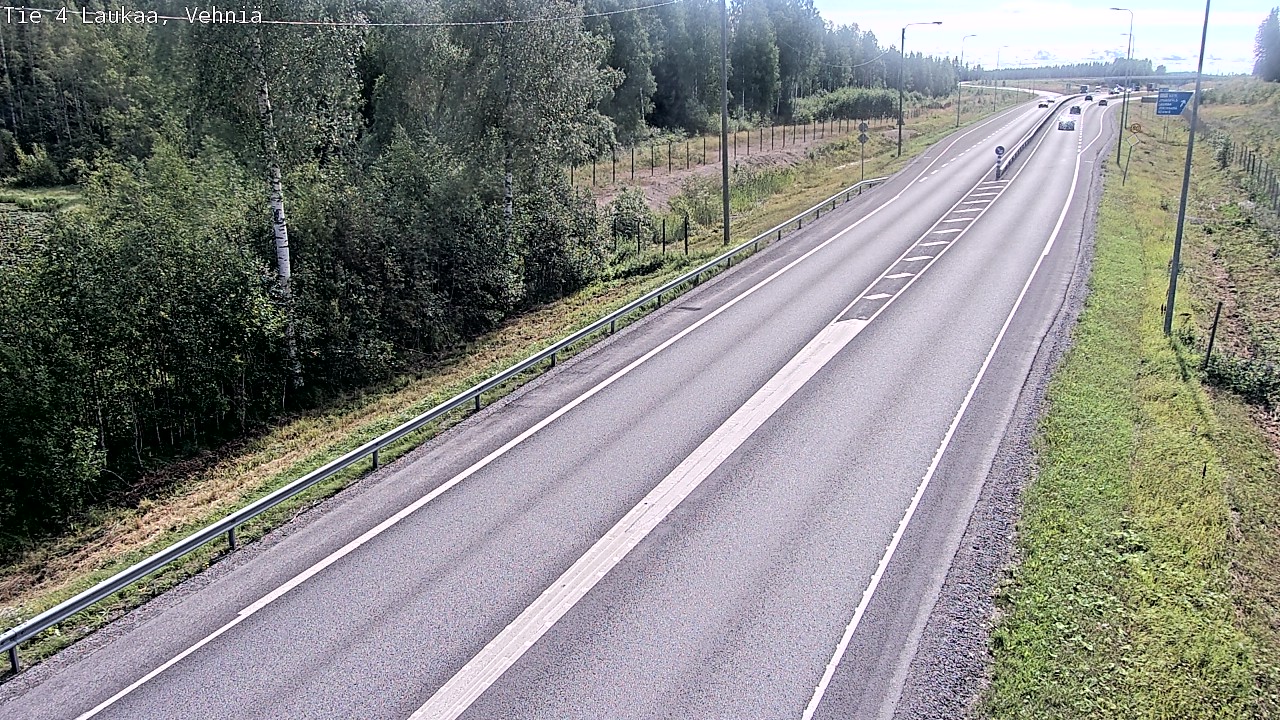 Kelikamerat Kuva Tie 4  Laukaa, Vehniä, Laukaa, Keski-Suomi