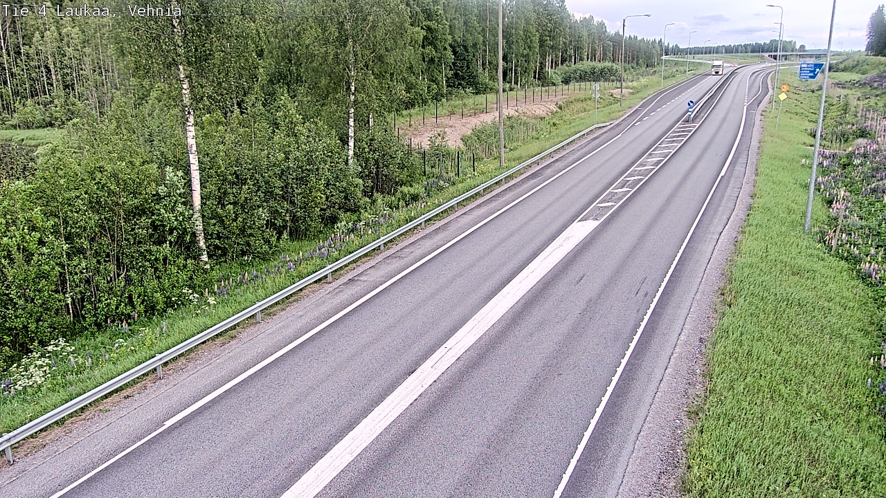 Kelikamerat Kuva Tie 4  Laukaa, Vehniä, Laukaa, Keski-Suomi