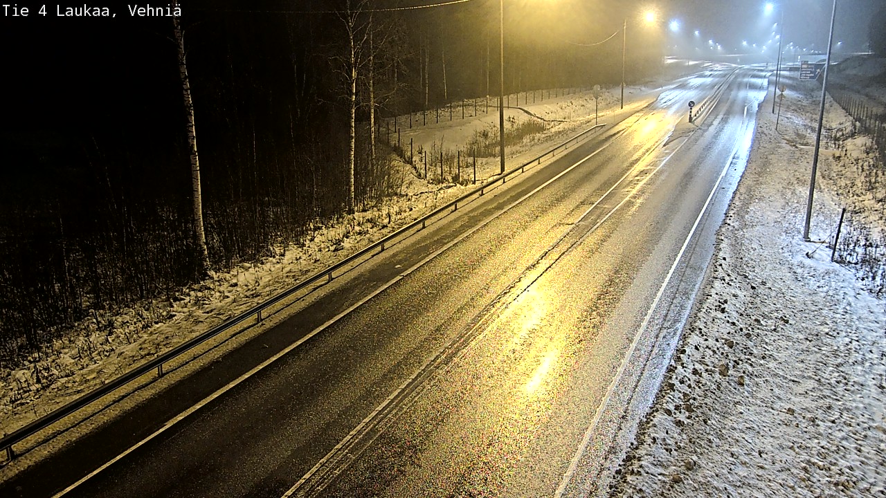 Weather Camera Image Väg 4  Laukaa, Vehniä, Laukaa, Keski-Suomi
