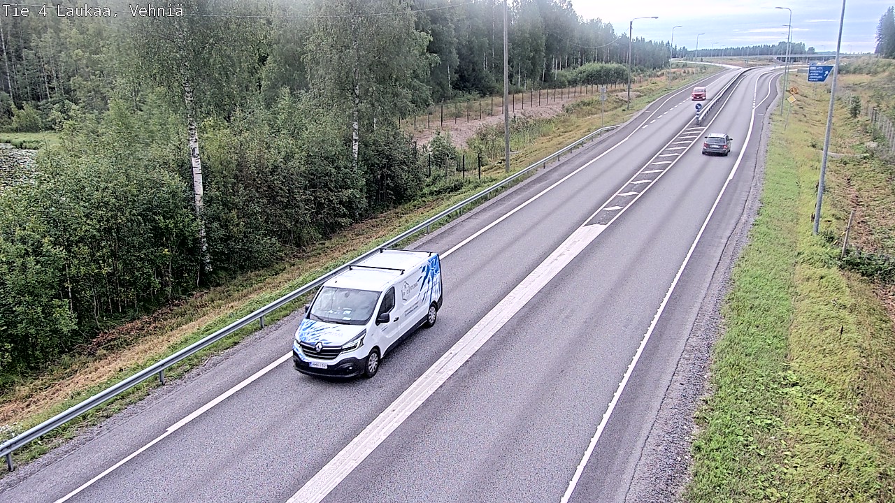 Weather Camera Image Road 4  Laukaa, Vehniä, Laukaa, Keski-Suomi