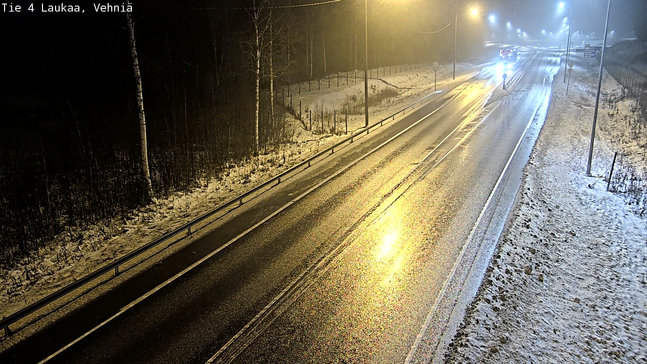Weather Camera Image Väg 4  Laukaa, Vehniä, Laukaa, Keski-Suomi