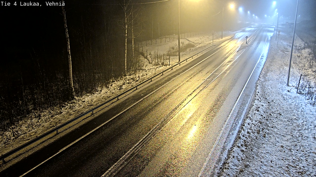Weather Camera Image Väg 4  Laukaa, Vehniä, Laukaa, Keski-Suomi