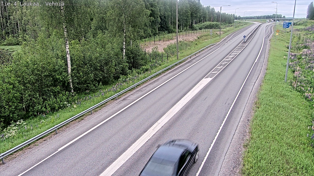 Kelikamerat Kuva Tie 4  Laukaa, Vehniä, Laukaa, Keski-Suomi