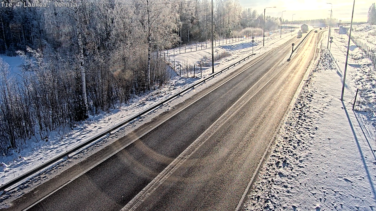Weather Camera Image Road 4  Laukaa, Vehniä, Laukaa, Keski-Suomi