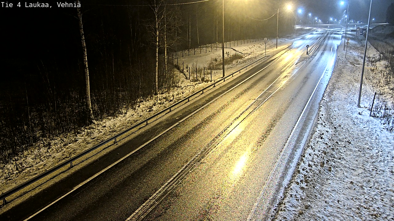 Weather Camera Image Väg 4  Laukaa, Vehniä, Laukaa, Keski-Suomi