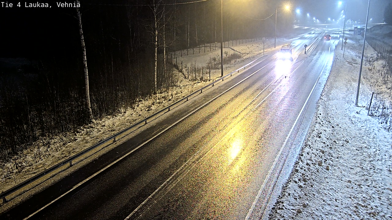 Weather Camera Image Väg 4  Laukaa, Vehniä, Laukaa, Keski-Suomi