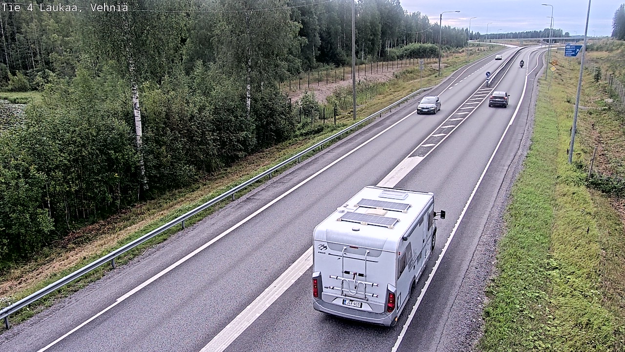 Weather Camera Image Road 4  Laukaa, Vehniä, Laukaa, Keski-Suomi