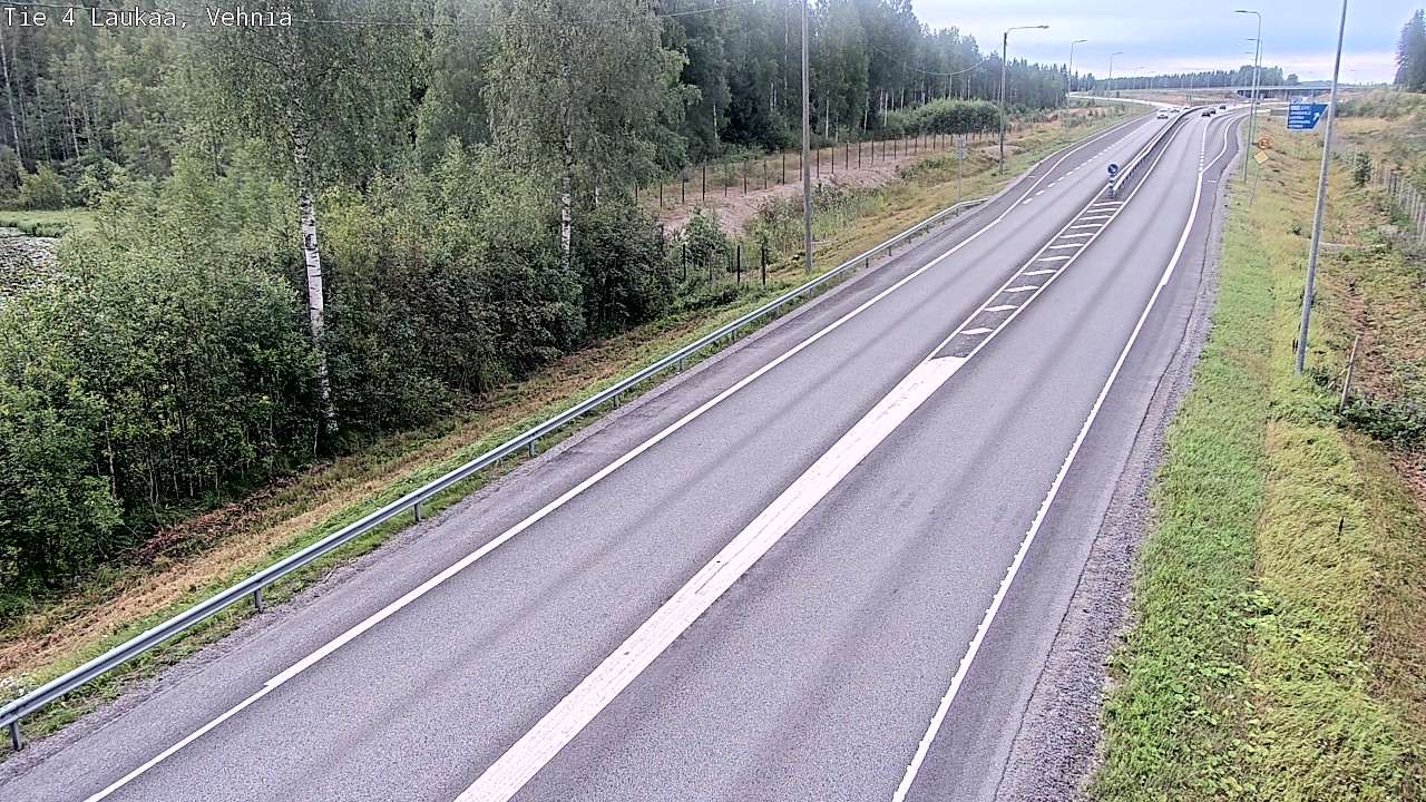 Weather Camera Image Road 4  Laukaa, Vehniä, Laukaa, Keski-Suomi