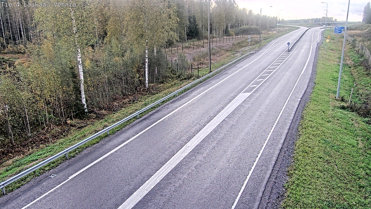 Kelikamerat Kuva Tie 4  Laukaa, Vehniä, Laukaa, Keski-Suomi