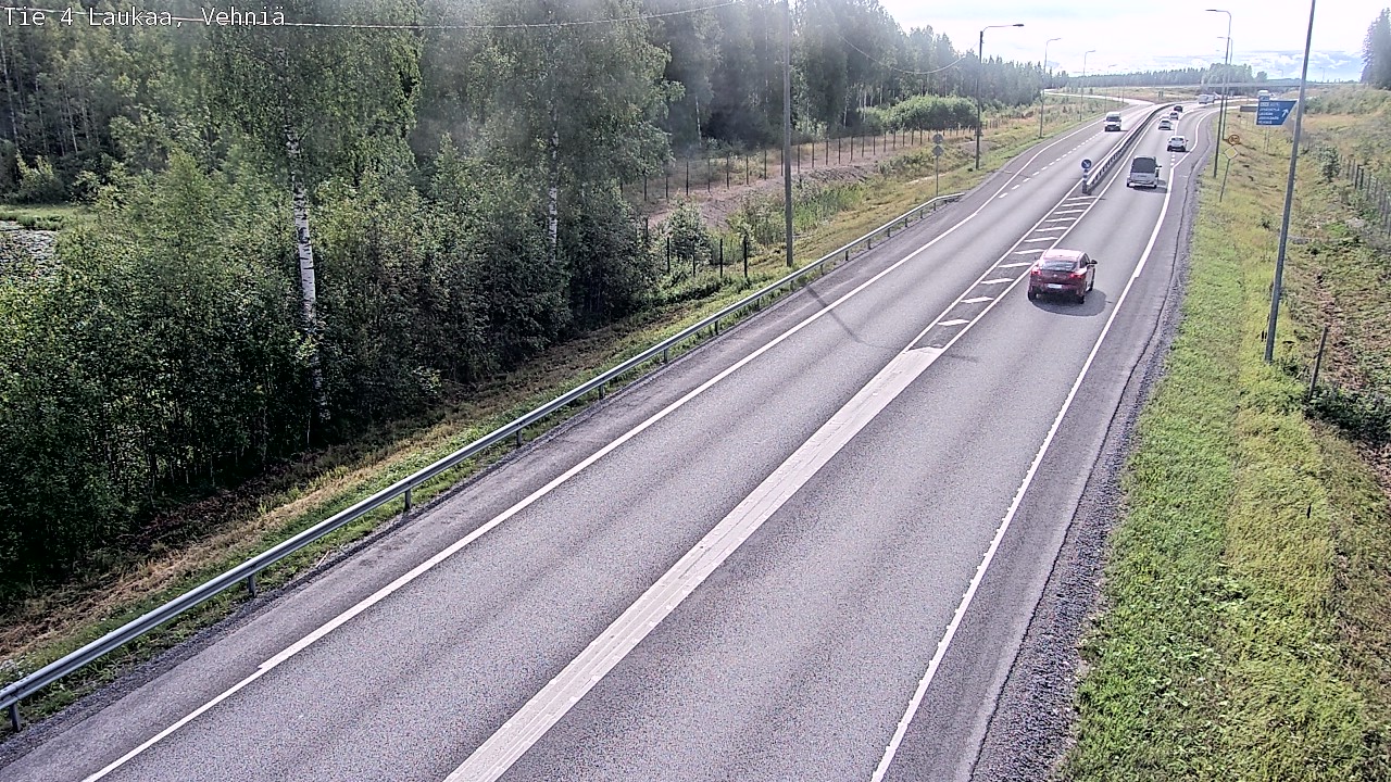 Kelikamerat Kuva Tie 4  Laukaa, Vehniä, Laukaa, Keski-Suomi