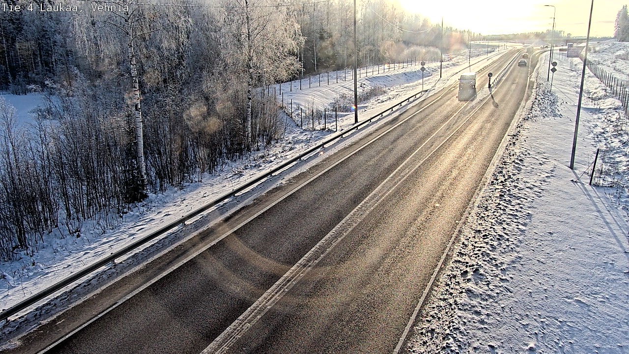 Weather Camera Image Road 4  Laukaa, Vehniä, Laukaa, Keski-Suomi