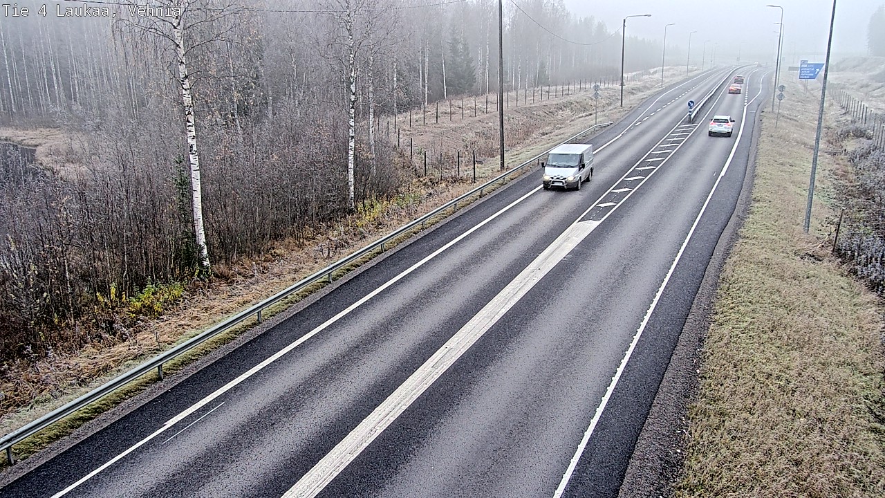 Kelikamerat Kuva Tie 4  Laukaa, Vehniä, Laukaa, Keski-Suomi