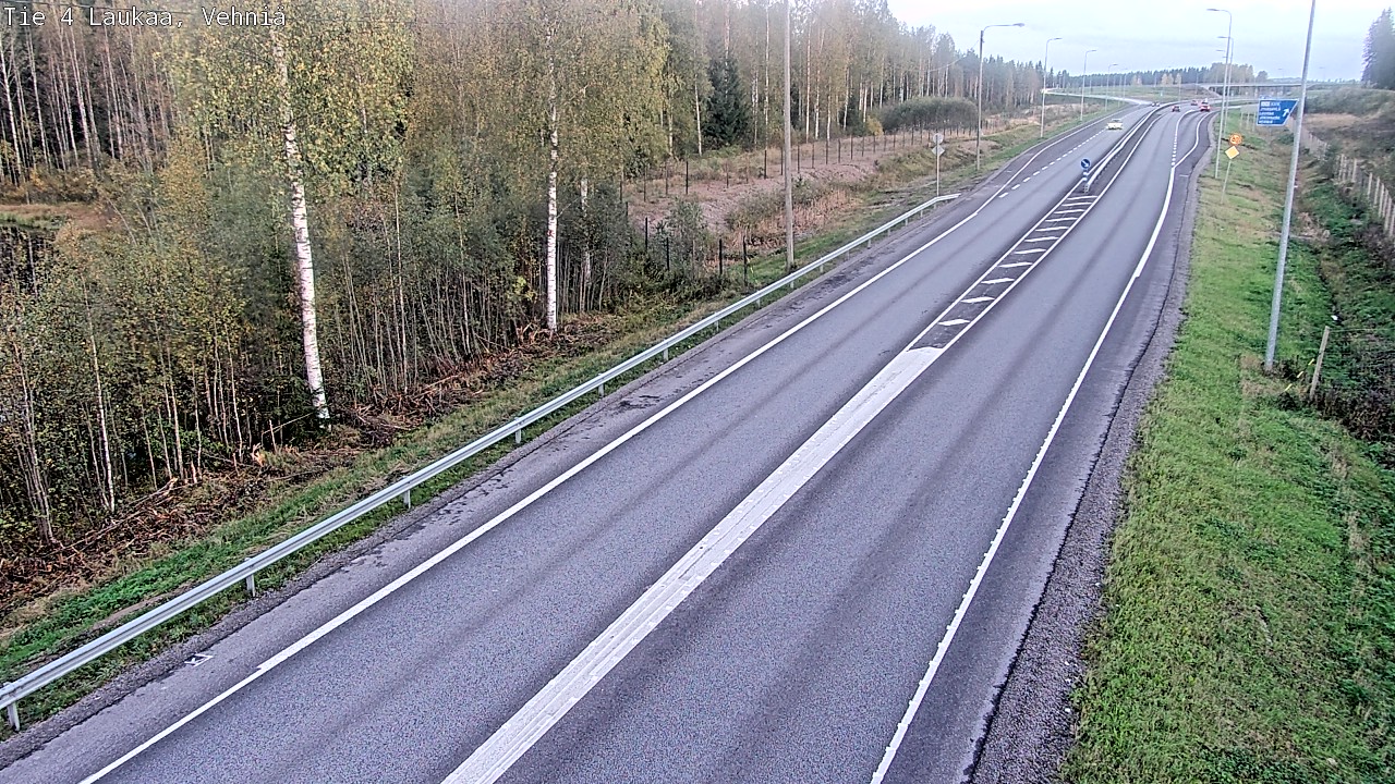 Kelikamerat Kuva Tie 4  Laukaa, Vehniä, Laukaa, Keski-Suomi