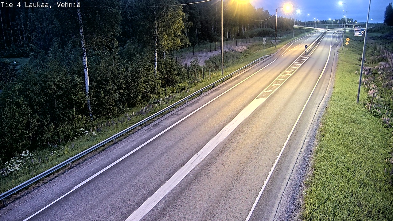 Kelikamerat Kuva Tie 4  Laukaa, Vehniä, Laukaa, Keski-Suomi