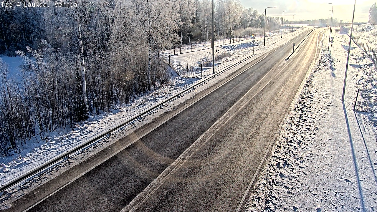 Weather Camera Image Road 4  Laukaa, Vehniä, Laukaa, Keski-Suomi