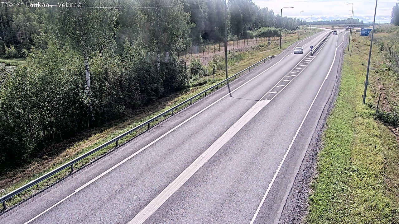 Kelikamerat Kuva Tie 4  Laukaa, Vehniä, Laukaa, Keski-Suomi