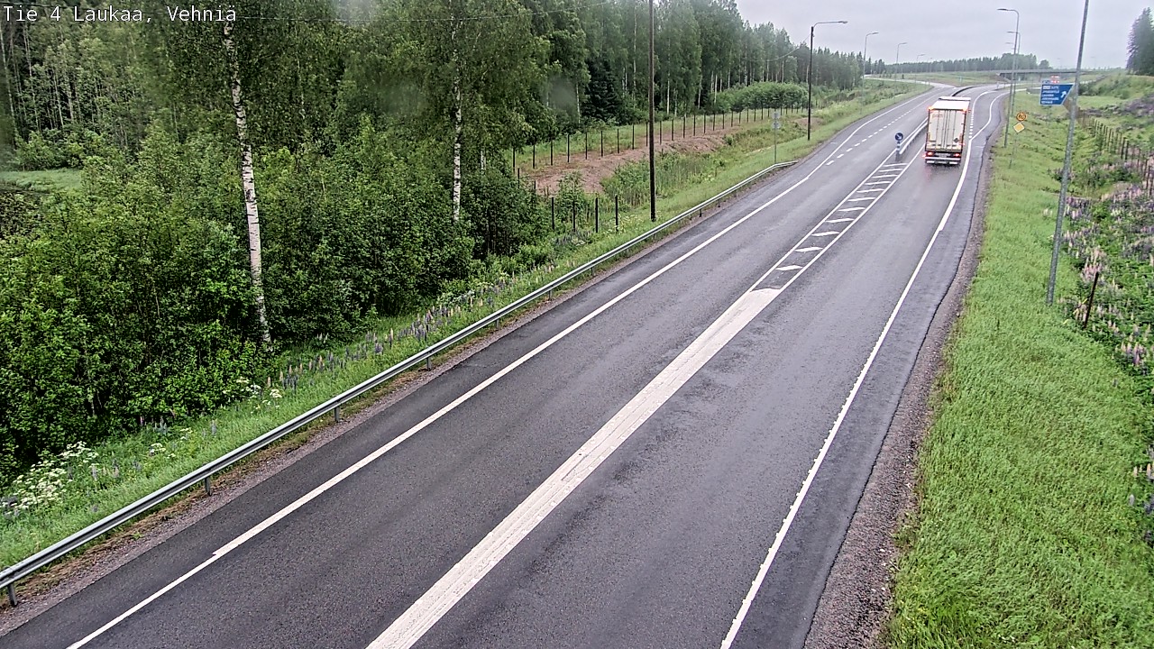 Kelikamerat Kuva Tie 4  Laukaa, Vehniä, Laukaa, Keski-Suomi