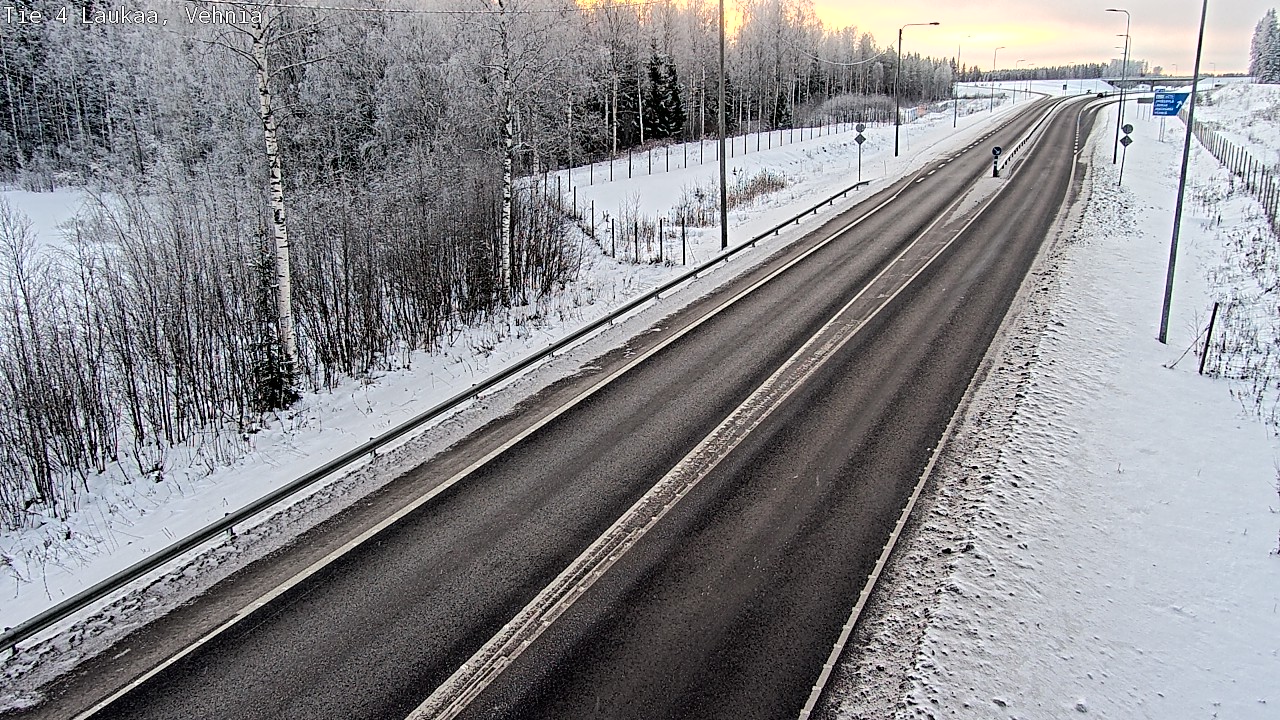 Weather Camera Image Road 4  Laukaa, Vehniä, Laukaa, Keski-Suomi