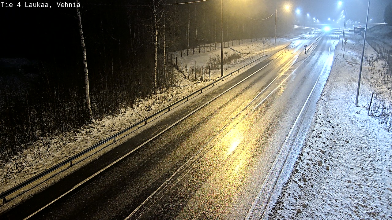Weather Camera Image Väg 4  Laukaa, Vehniä, Laukaa, Keski-Suomi