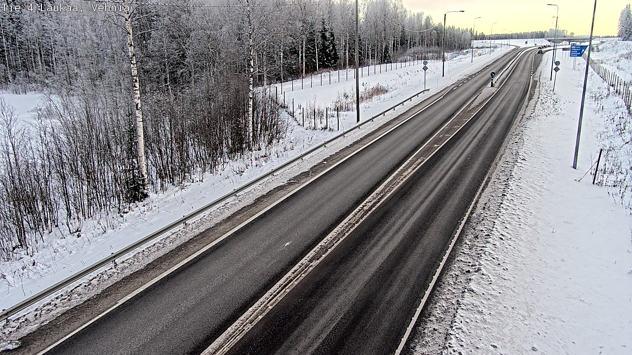 Kelikamerat Kuva Tie 4  Laukaa, Vehniä, Laukaa, Keski-Suomi