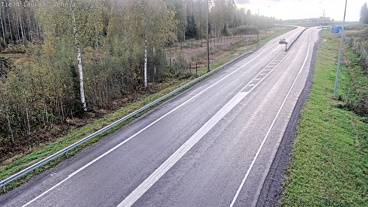 Kelikamerat Kuva Tie 4  Laukaa, Vehniä, Laukaa, Keski-Suomi