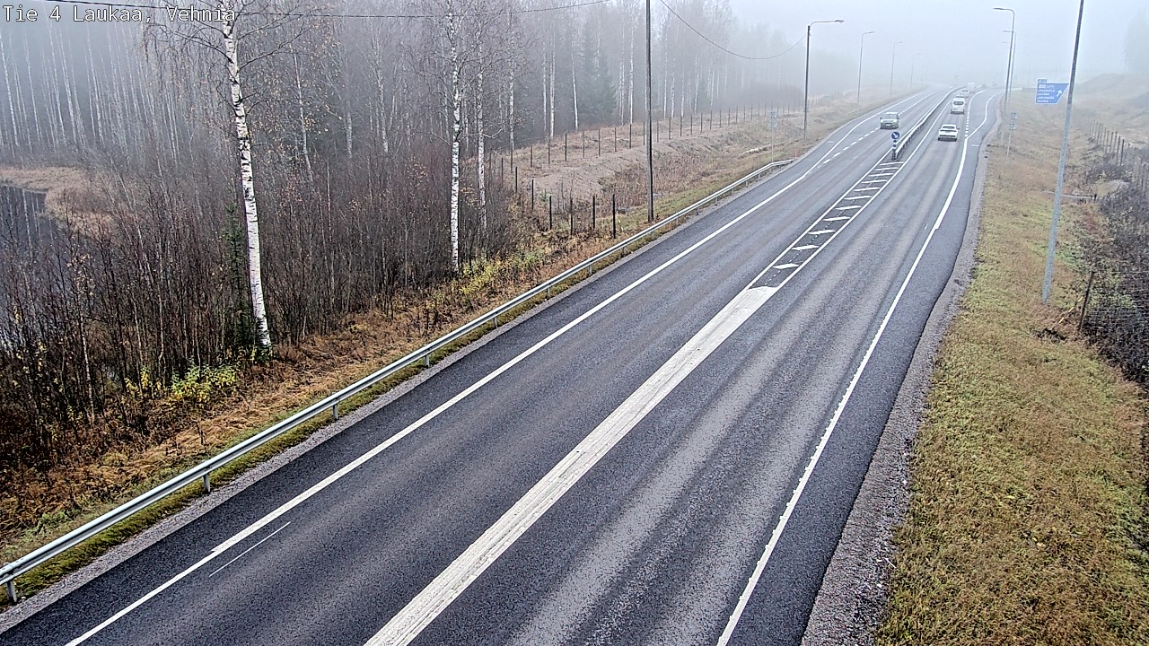 Kelikamerat Kuva Tie 4  Laukaa, Vehniä, Laukaa, Keski-Suomi