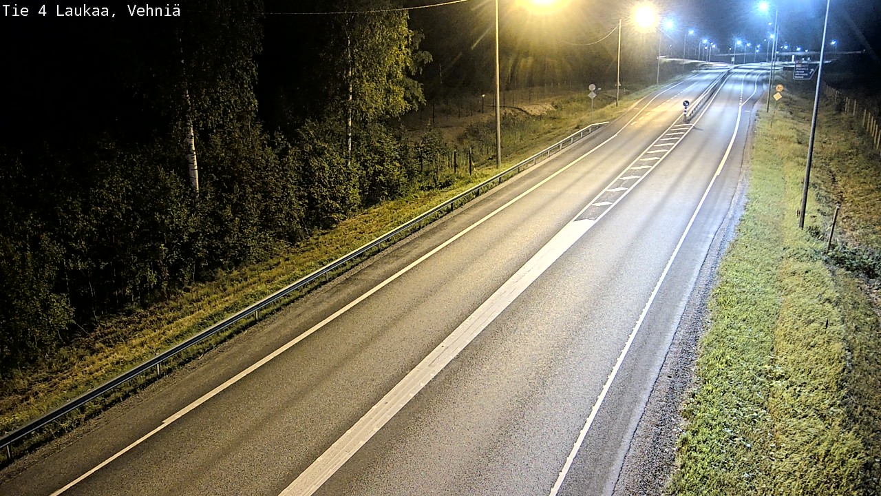 Kelikamerat Kuva Tie 4  Laukaa, Vehniä, Laukaa, Keski-Suomi