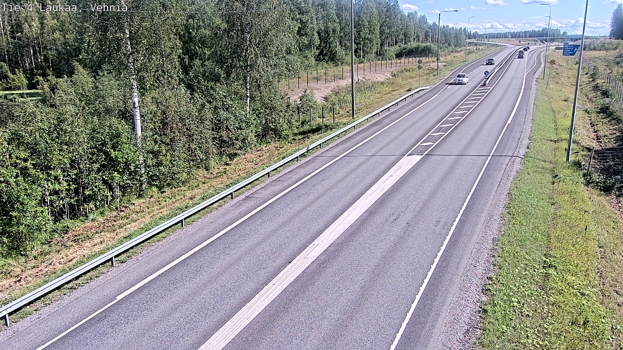 Kelikamerat Kuva Tie 4  Laukaa, Vehniä, Laukaa, Keski-Suomi