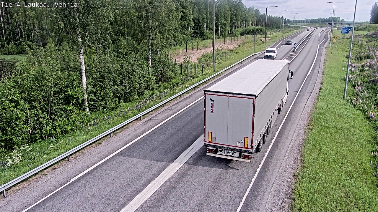 Kelikamerat Kuva Tie 4  Laukaa, Vehniä, Laukaa, Keski-Suomi