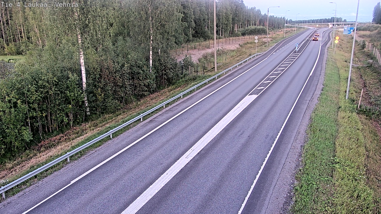 Kelikamerat Kuva Tie 4  Laukaa, Vehniä, Laukaa, Keski-Suomi