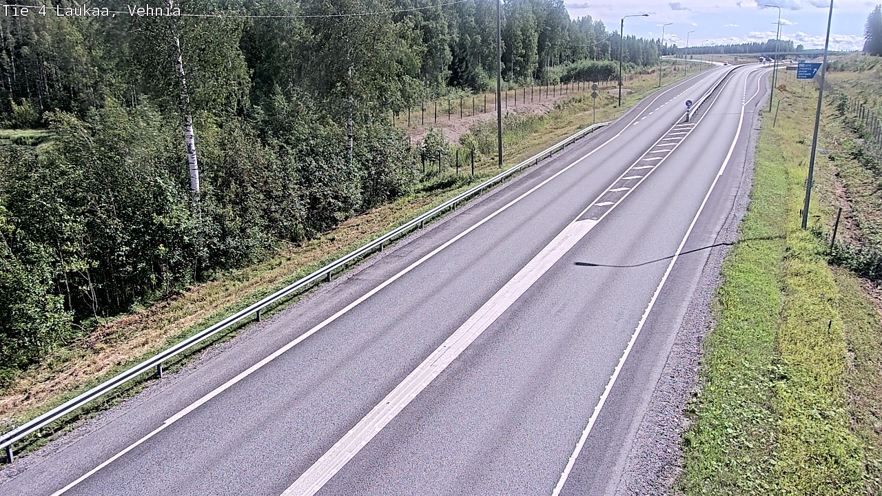 Kelikamerat Kuva Tie 4  Laukaa, Vehniä, Laukaa, Keski-Suomi