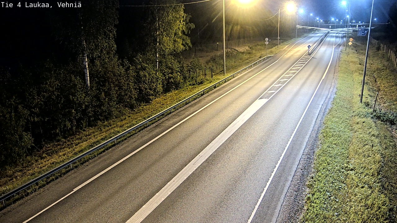 Kelikamerat Kuva Tie 4  Laukaa, Vehniä, Laukaa, Keski-Suomi