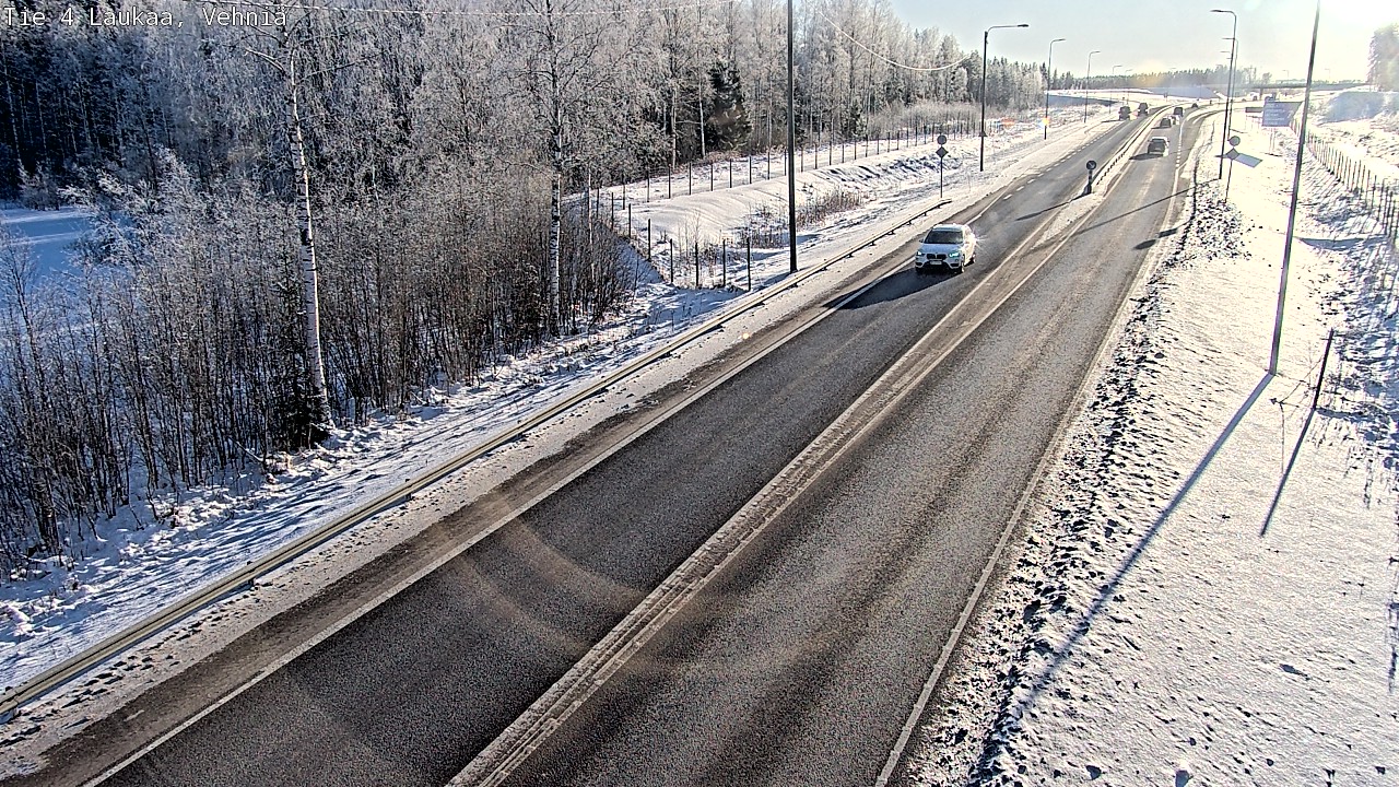 Weather Camera Image Road 4  Laukaa, Vehniä, Laukaa, Keski-Suomi