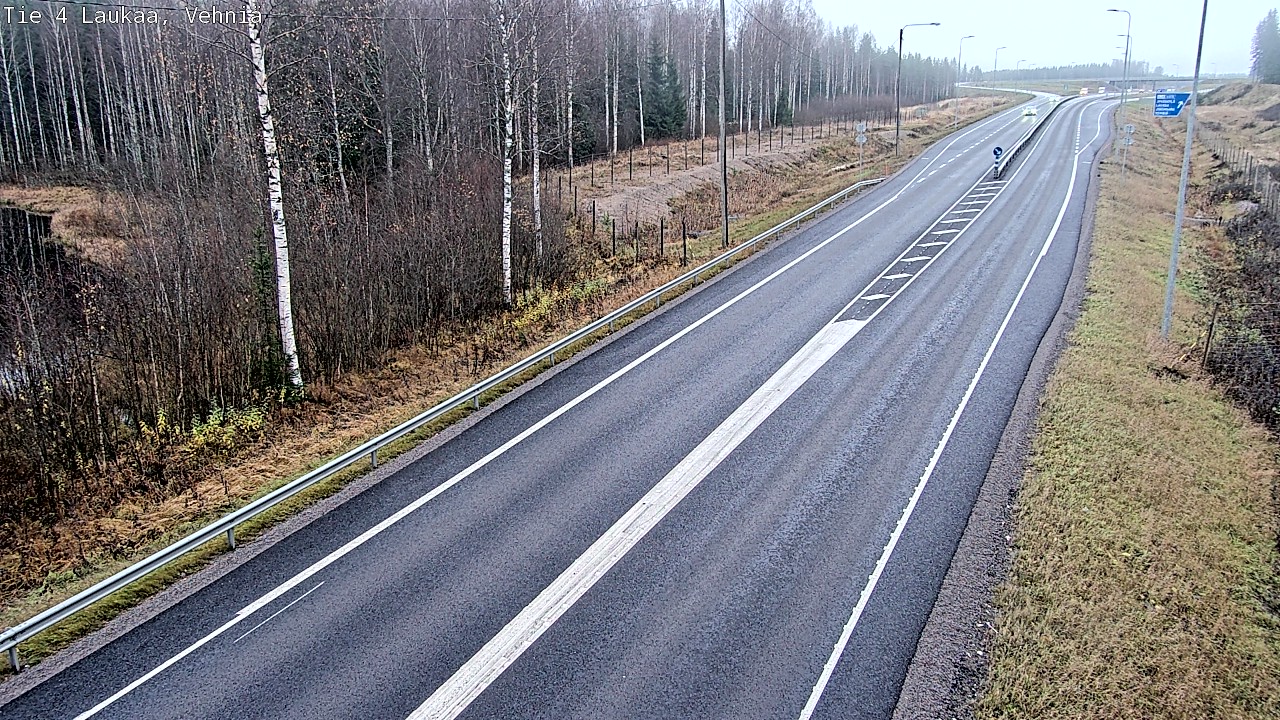 Kelikamerat Kuva Tie 4  Laukaa, Vehniä, Laukaa, Keski-Suomi